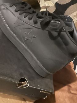 High Top Converse Black 8.5w 6.5m