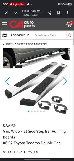 Toyota Tacoma Side Steps
