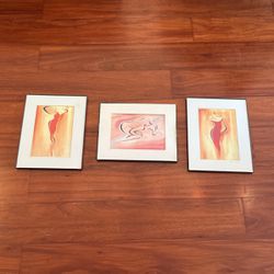Art Work - Set Of 3 Pictures 