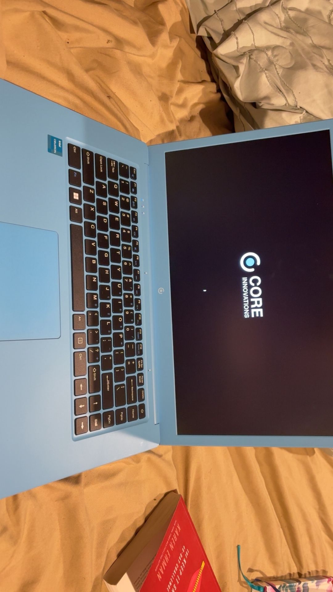 Baby Blue core Innovations Laptop