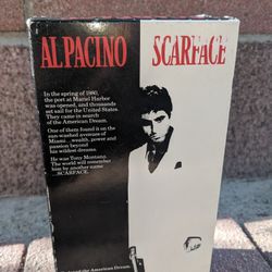 Scarface VHS