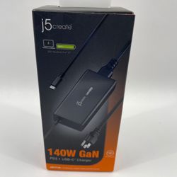 New j5create 140W GaN PD 3.1 USB-C Laptop Charger JUP17140
