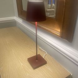 Zafferano, Poldina Pro Lamp, Rechargeable Cordless Table Lamp with Touch Controls, Suitable for Indoor and Outdoor, Dimmer