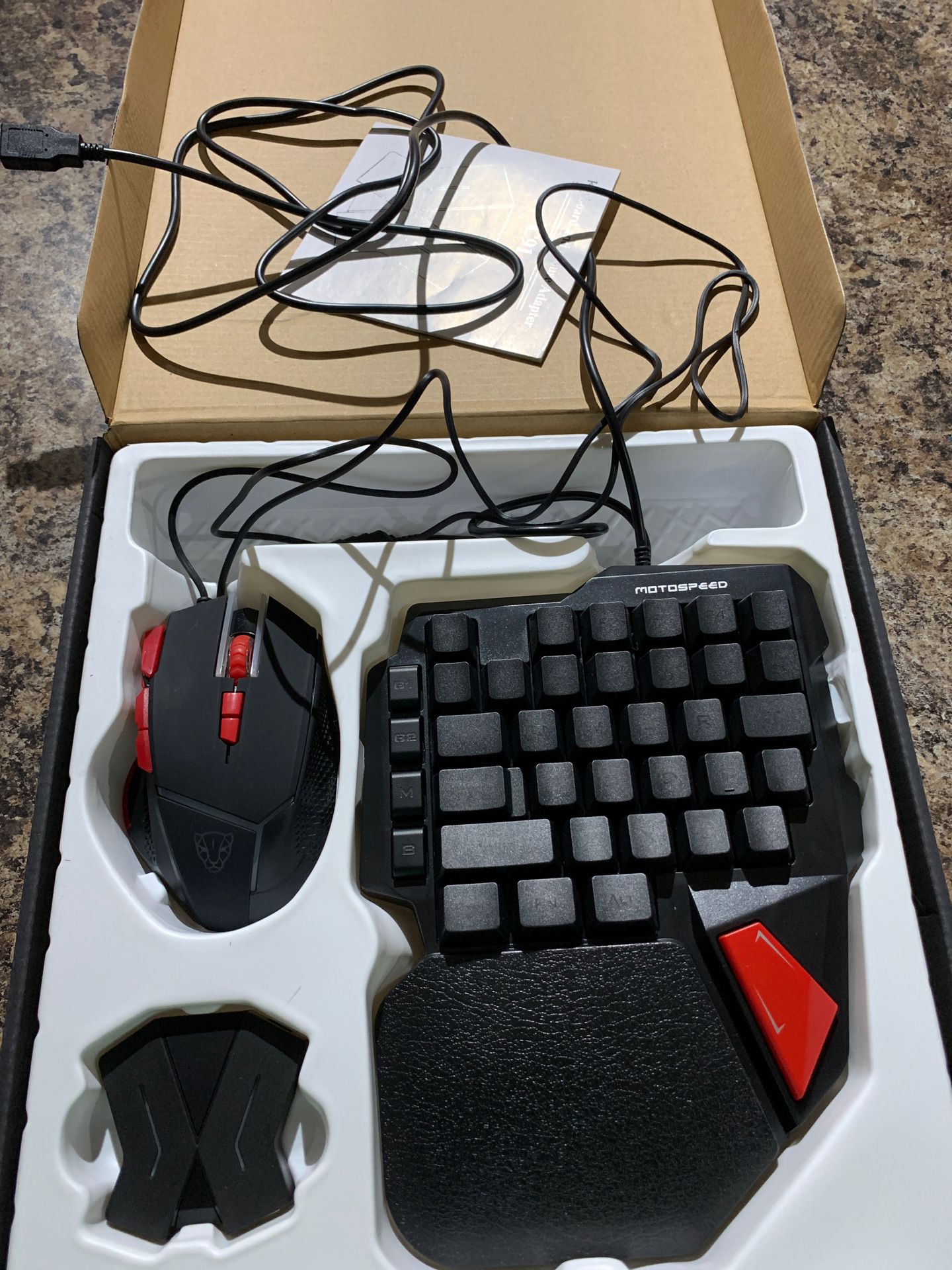 MotorSpeed Pc Gaming Mouse and Keyboard