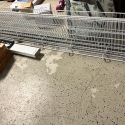 White Metal Shelf’s 