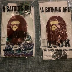 Brand New A Bathing Ape T Shirts 