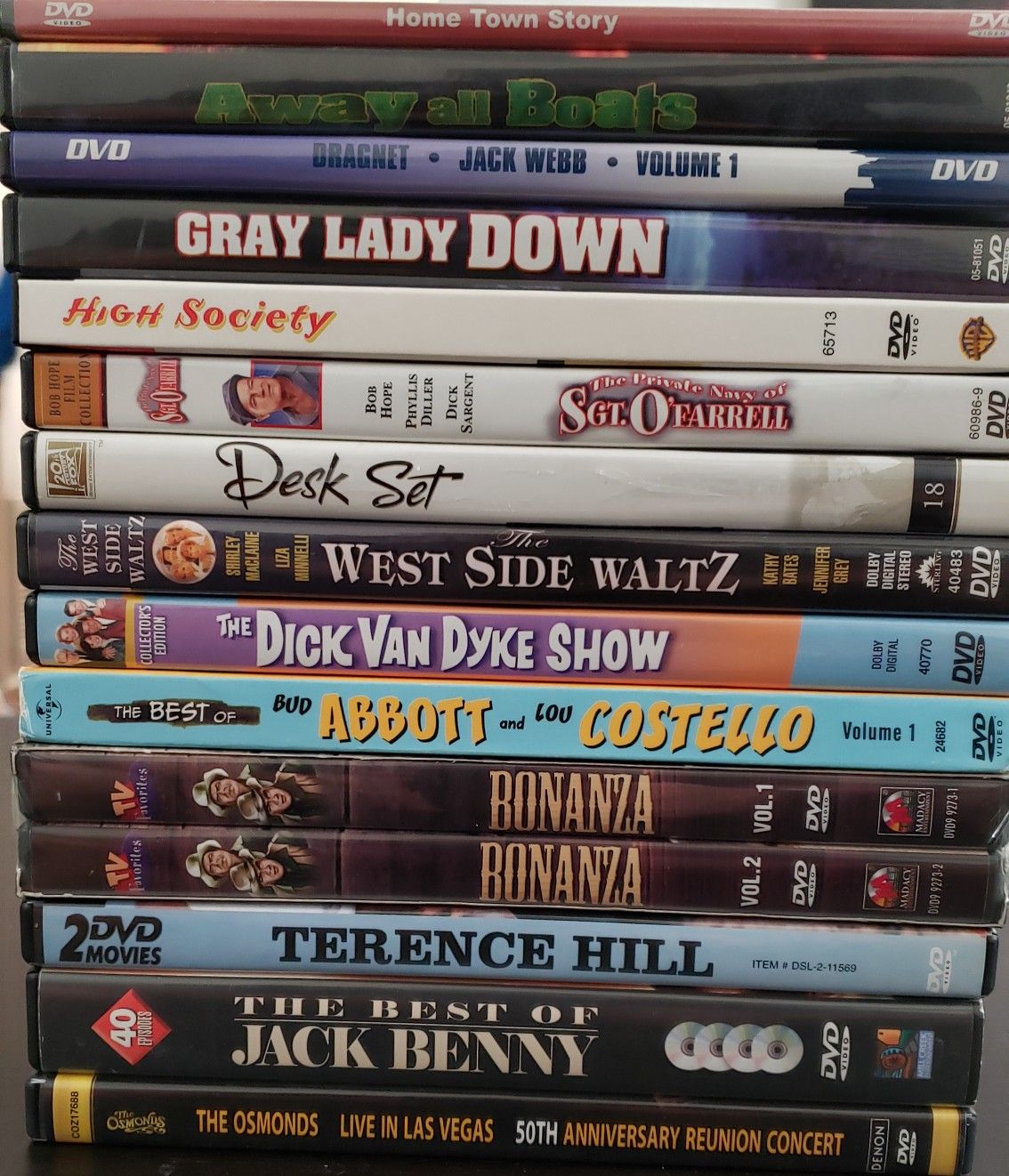 15 DVD's - Memory Lane