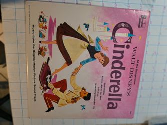 Walt Disney's Cinderella Vinyl Record Soundtrack