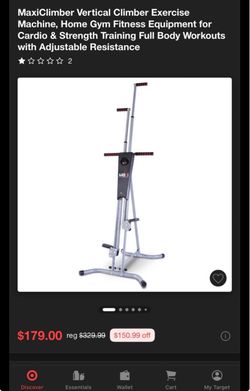MaxiClimber Vertical Climber Exercise Machine
