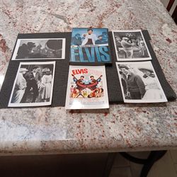 ELVIS "DOUBLE TROUBLE "DVD& POSTCARDS 