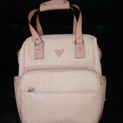 Pink Guess Backpack/Bag