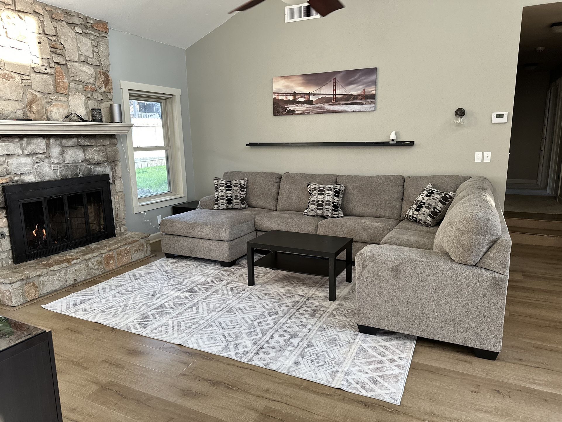 Sectional Couch W/ Love Seat