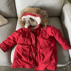 Girls Coat 3-4T 100cm