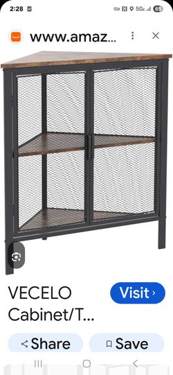 METAL CORNER TABLE