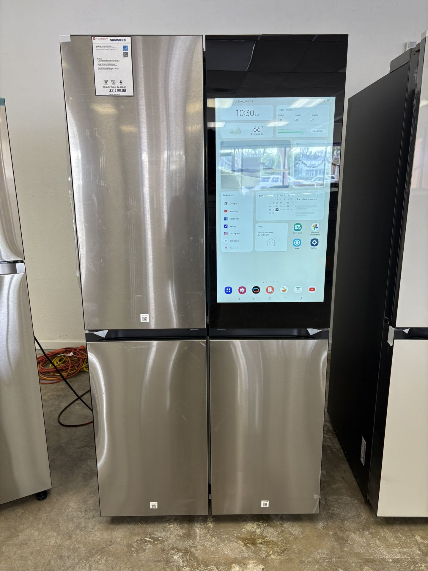 Samsung Flex Family Hub Bespoke Refrigerator