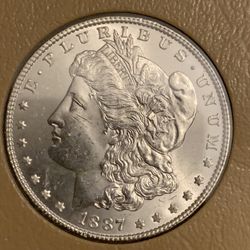 1887-P Morgan Silver Dollar Uncirculated 