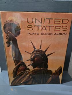 United States Plate block album lots of stamps