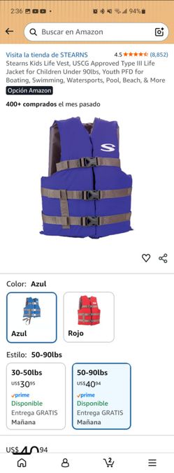 Kids life vest