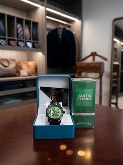 Men’s Automatic Watch + Suits Fresh Pour Homme