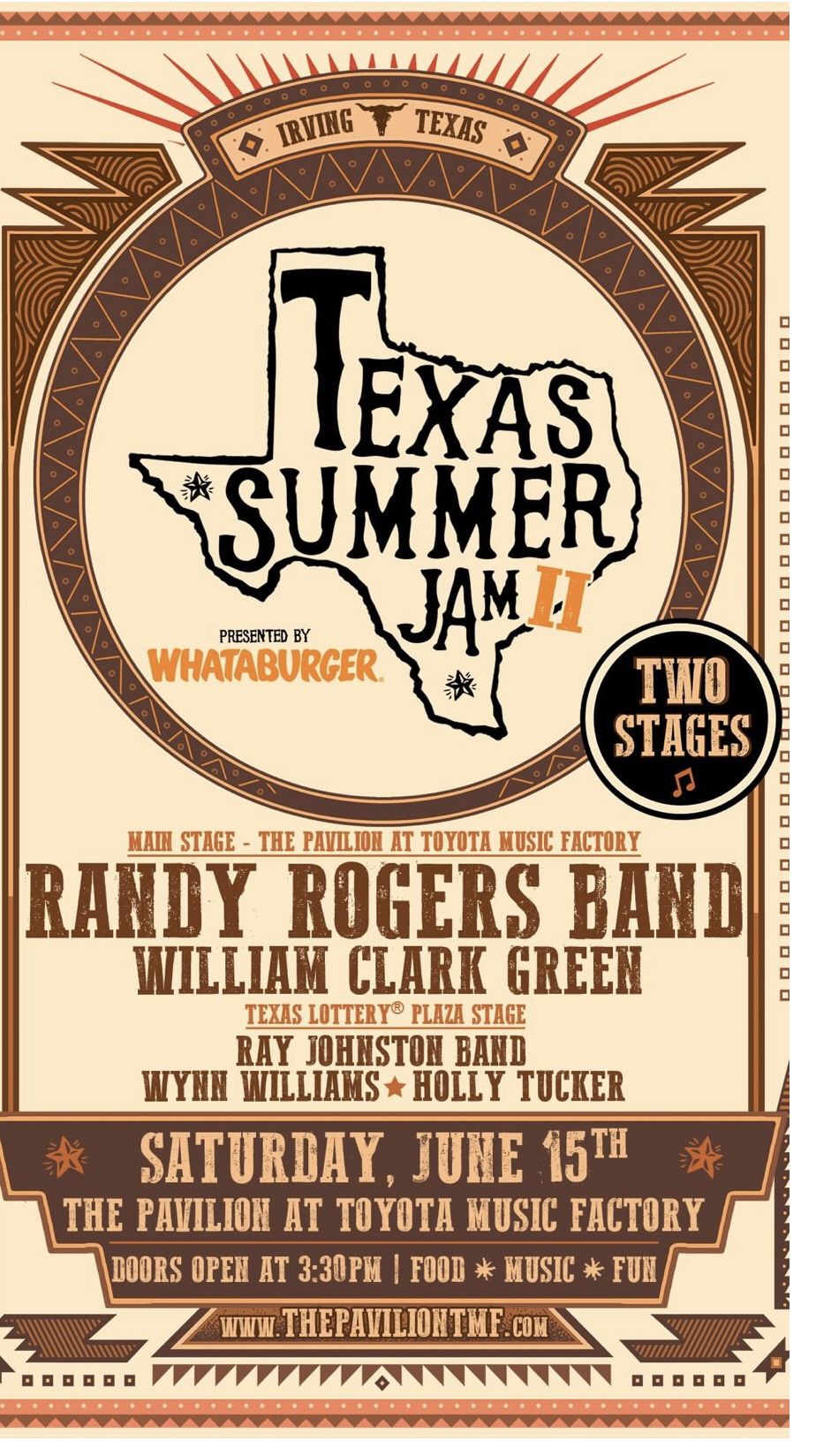 Concert tickets Texas summer jam