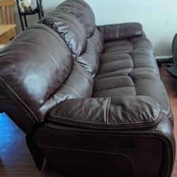 Leather Couch PLEASE MAKE ME AN OFFER