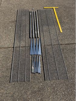 8ft Garage Shelves (mounting brackets and hardware included)