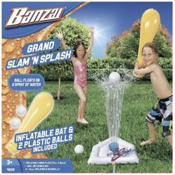 Banzai Grand Slam n Splash Water Baseball Game Practice Set
