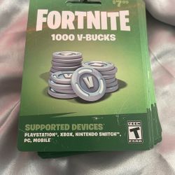 V-Bucks cards 