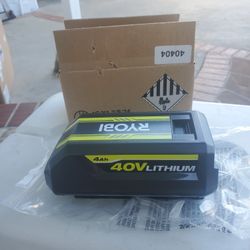 Ryobi 40V Lithium Battery 4Ah