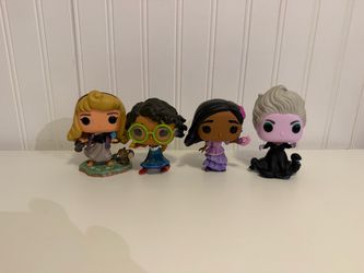 Disney Funko Pop Figures Set of 4