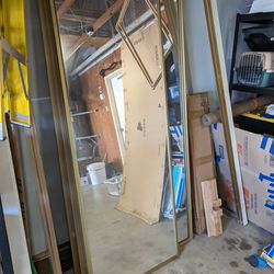 Free // Single Mirrored Door For Workout Area or Garage