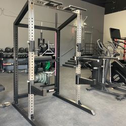 Half Rack w 11-gauge steel 3'x3' uprights - $1,000+tax