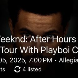 The Weekend After Concert