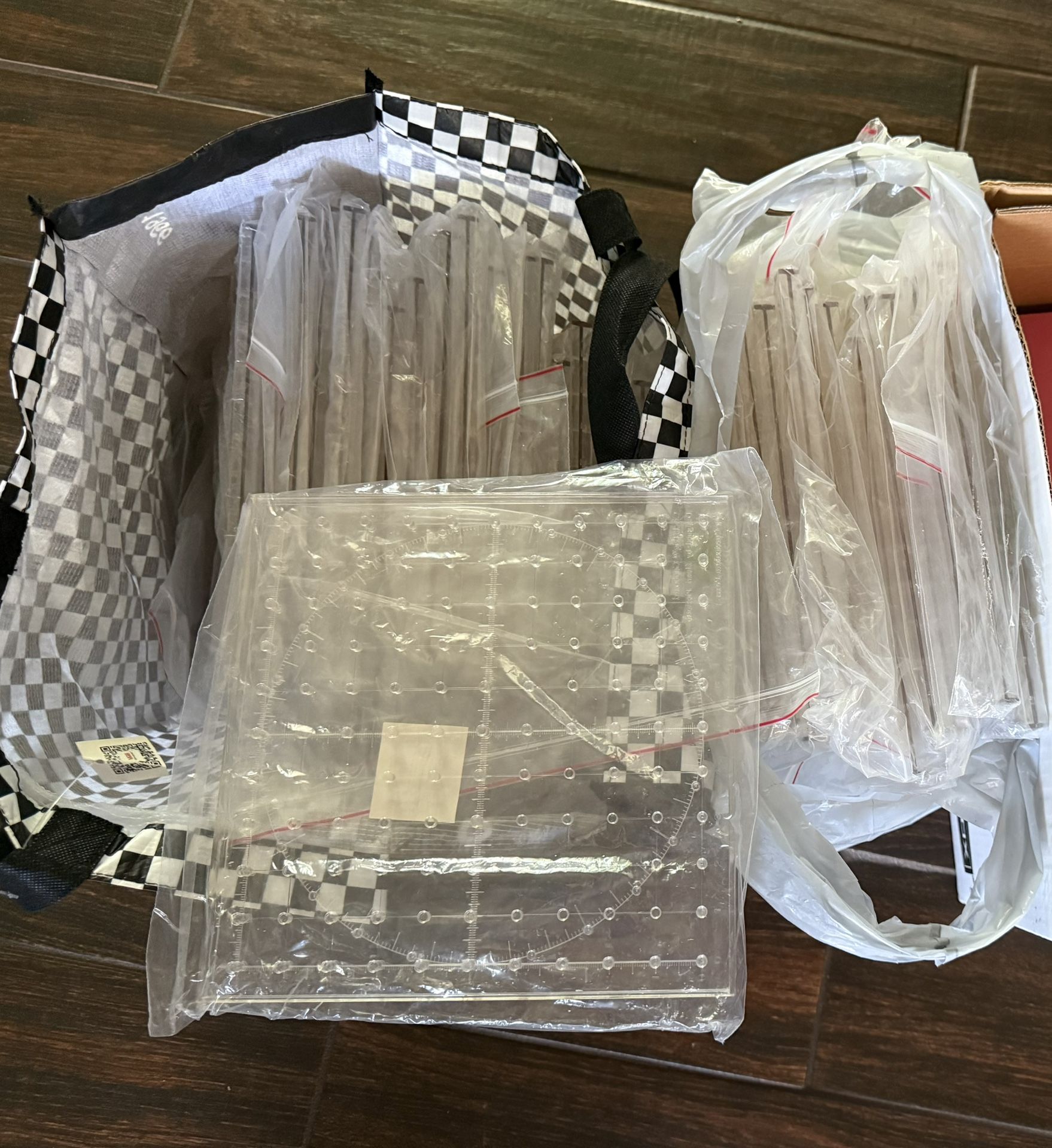 35 Clear Geoboards