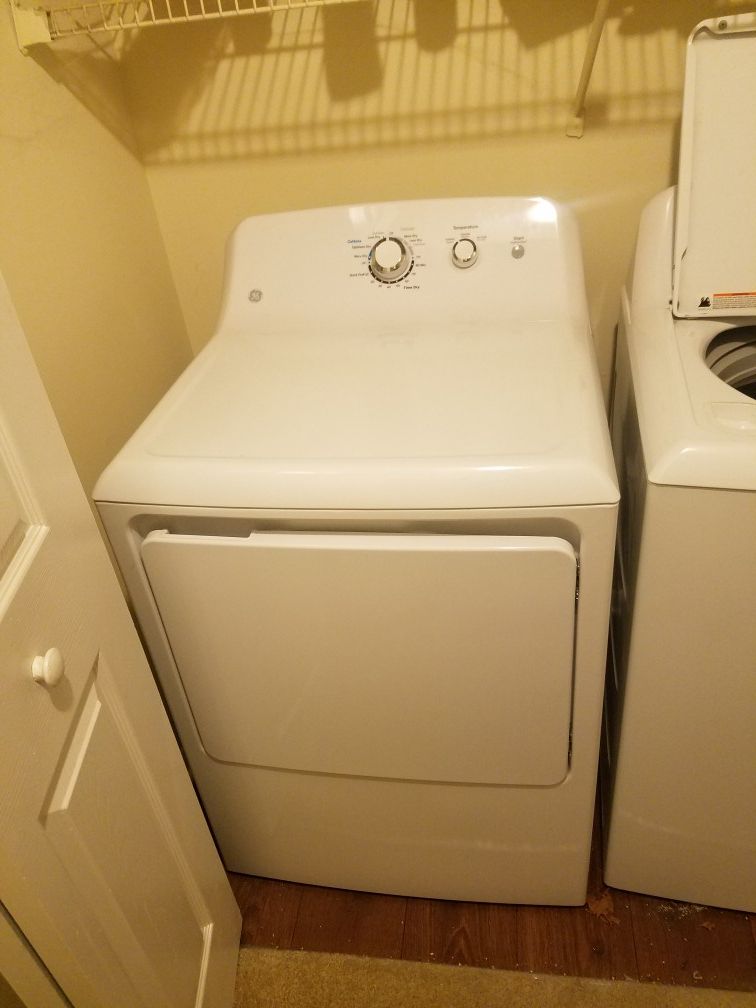 GE Washer and Dryer