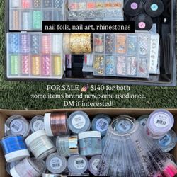 Nail Supplies Bundle - Dip Powders & Nail Art