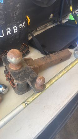 SUPER Heavy duty HITCH  with many different balls