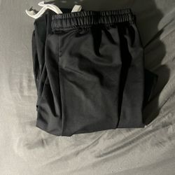 Black baggy sweatpants