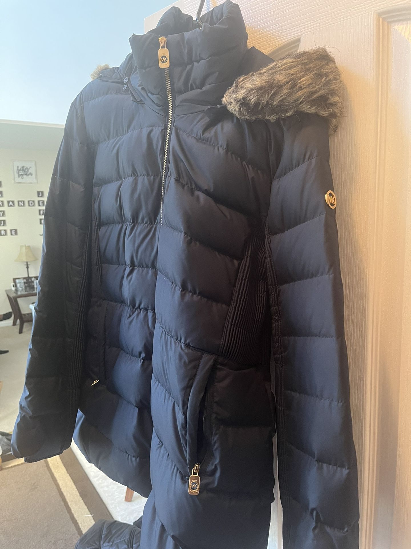Michael Kors Coat With Hood Size Xl