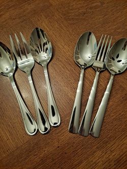 Flatware Serving Sets - Stainless Steel