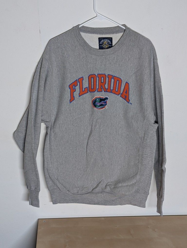 Vintage Steve & Barry’s Florida Gators Sweatshirt Gray Men's Size Large NCAA