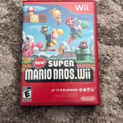 New Super Mario Bros For Nintendo Wii
