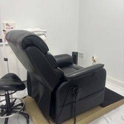 2 Reclining Message Chair Heated Option