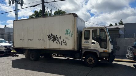 Isuzu box truck