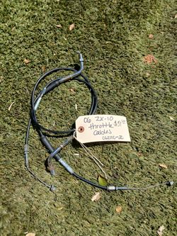 06 Kawasaki Ninja ZX10R OEM Throttle Cables