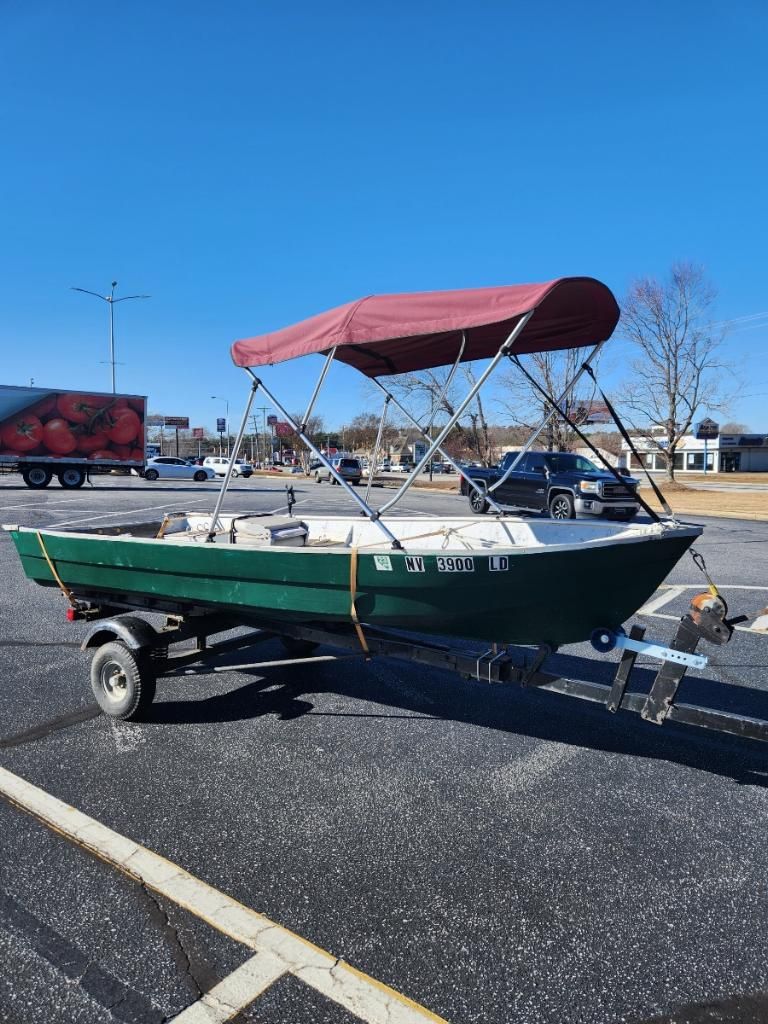 14ft. Fiberglass Rowboat