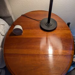 Solid Wood End Table With Drawer