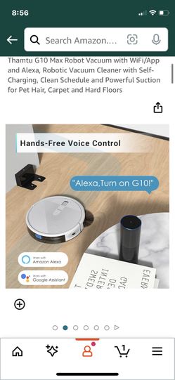 Thamtu G10 Max Robot Vacuum 