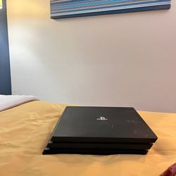 PlayStation 4 pro and controller