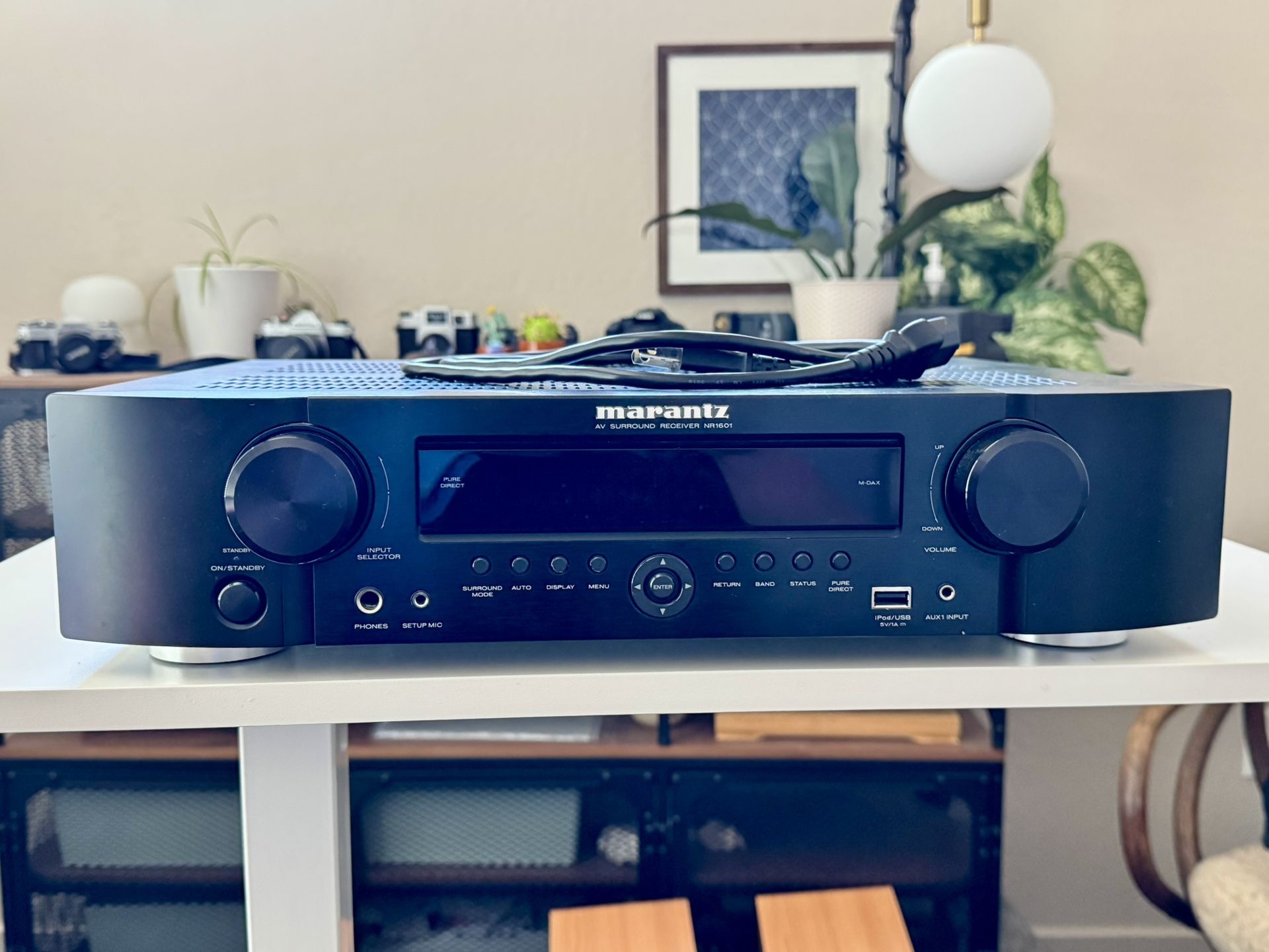 Marantz NR1601(slim AV receiver) $100